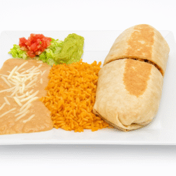 Burrito Dinner ninas Market & restaurant la salle