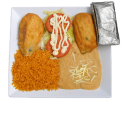 2 Chiles Rellenos ninas Market & restaurant la salle