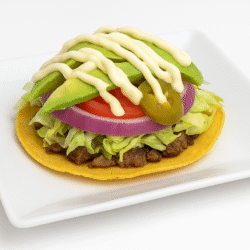 Tostada ninas Market & restaurant la salle